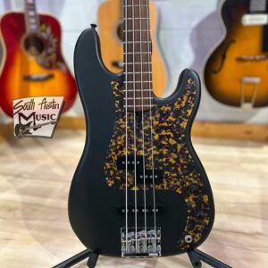 Warmoth Custom PJ-Style Short Scale Bass 2023 - Matte Black